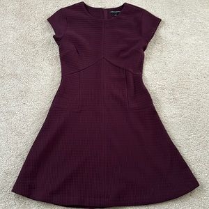 Banana Republic Deep Burgundy Midi Dress